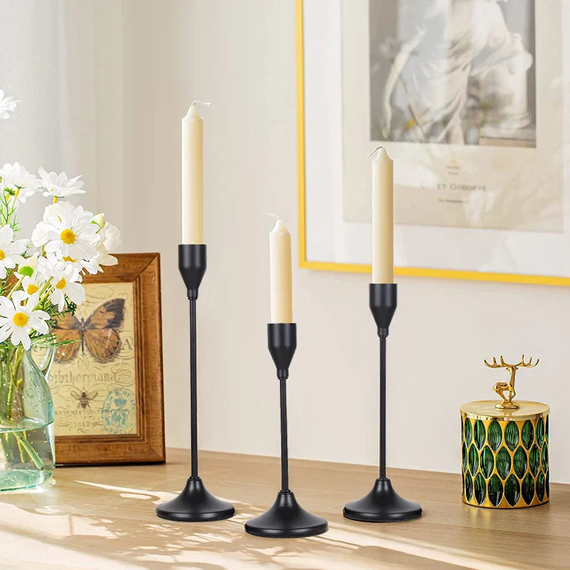 European style Metal Candle Holders