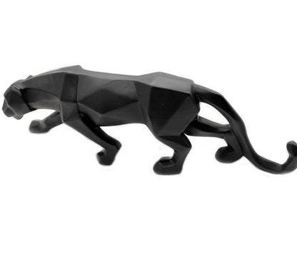 Geometric Panther Statue