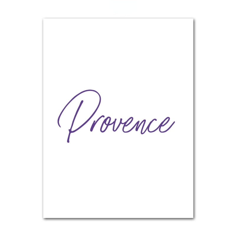 Provence Purple Lavender Canvas Art