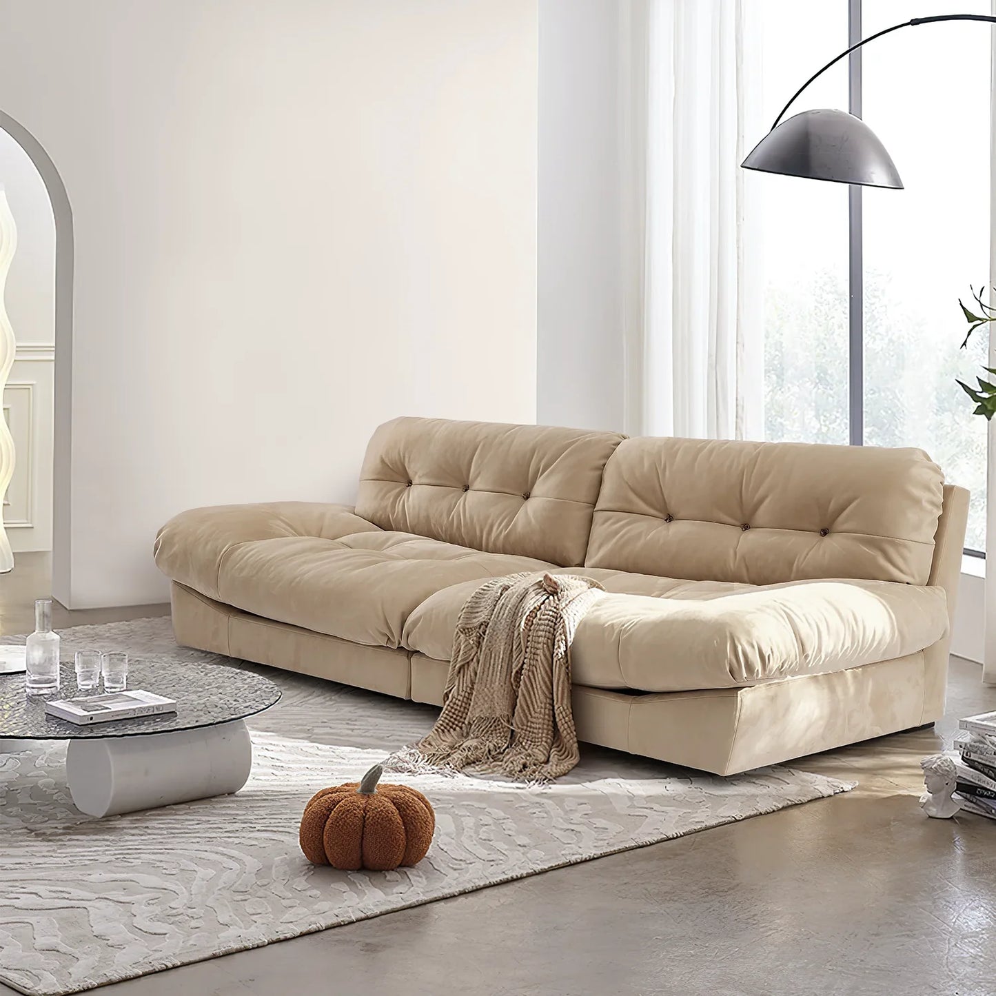 Malino Cloud Sofa Sleeper Modular Couch