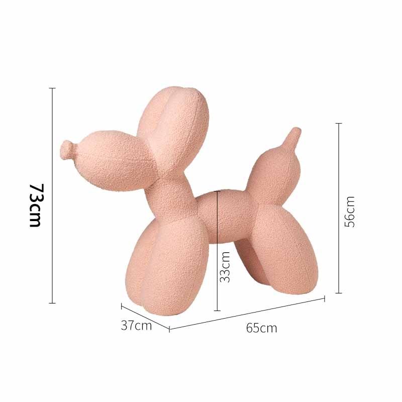 Balloon Dog Big Ornament Statue