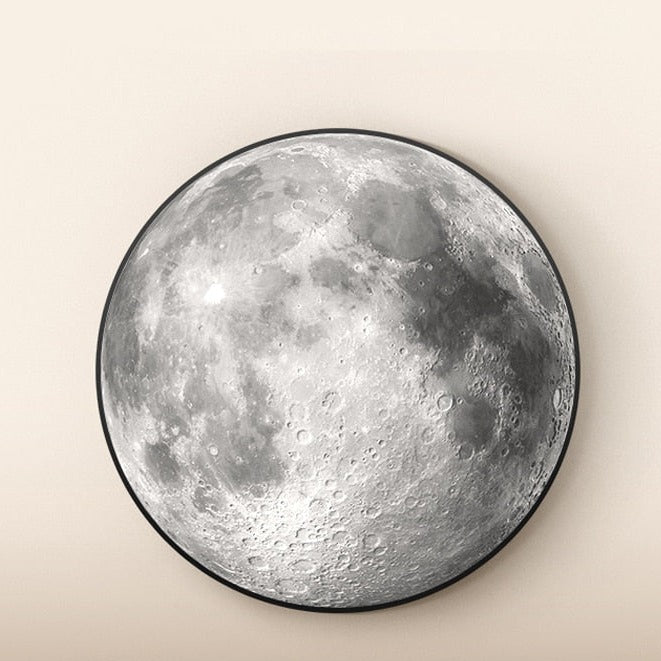 Planet Round Canvas Art