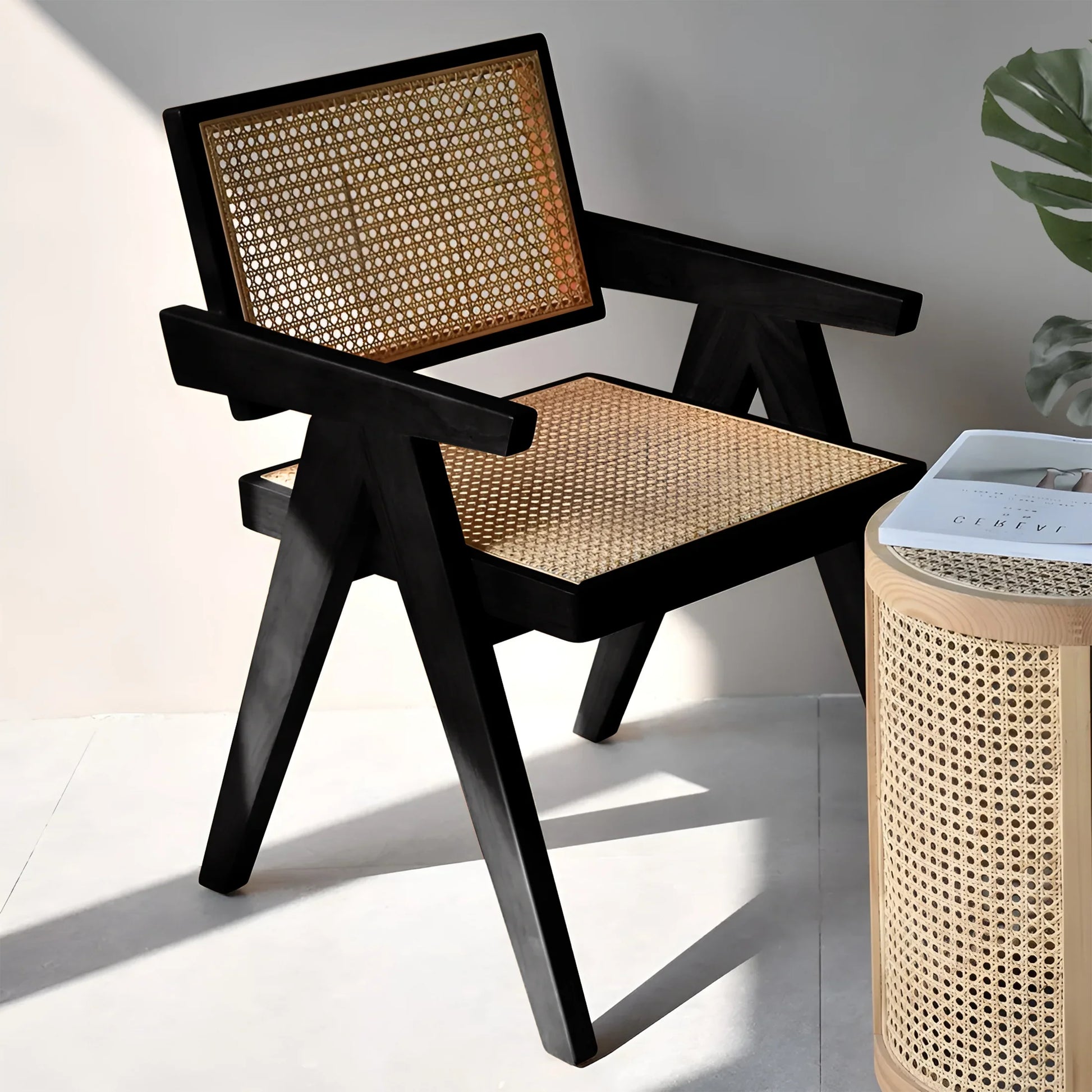 Chandigarh Rattan Dining Chair