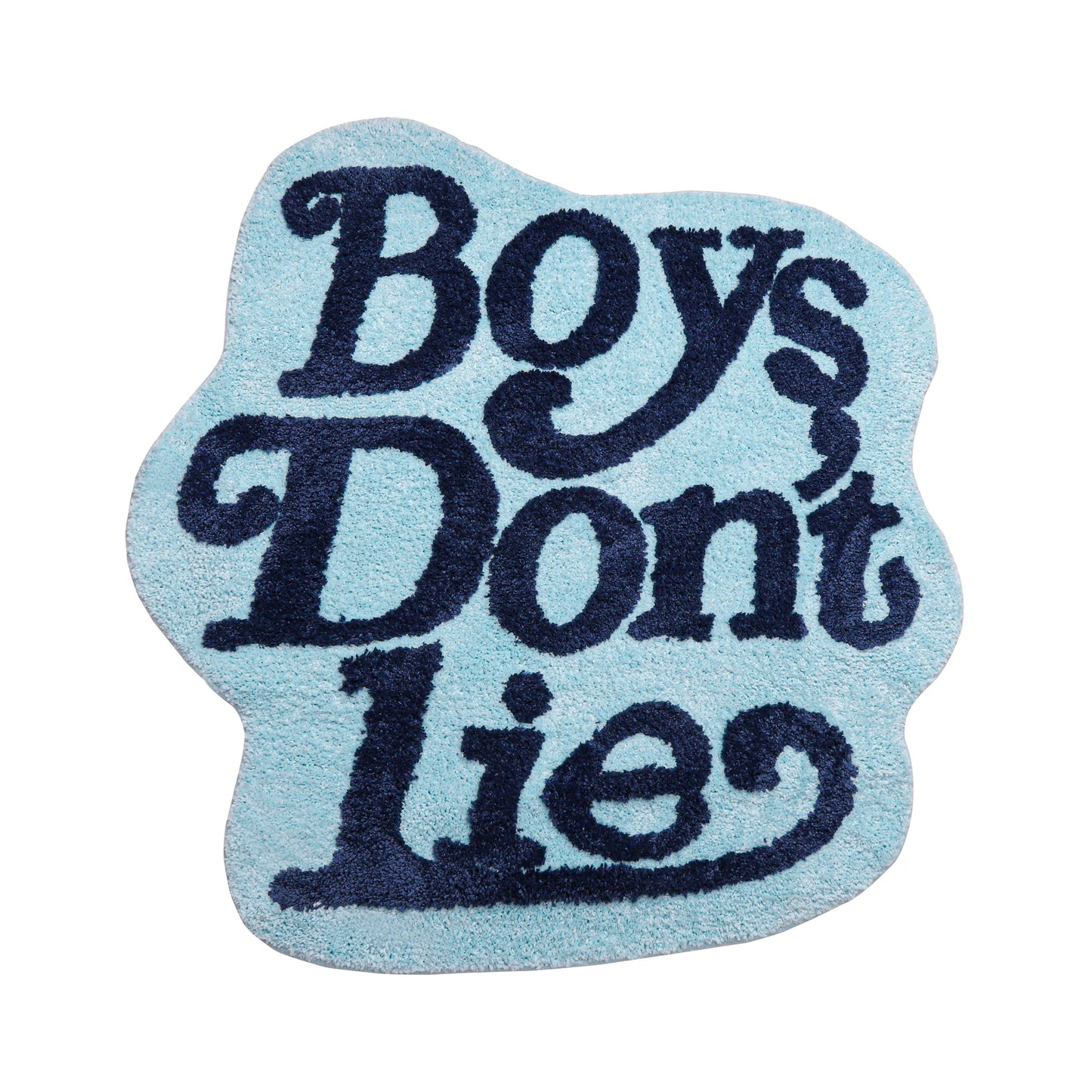 Irregular Girls Don't Cry and Boys Don't Lie Rug