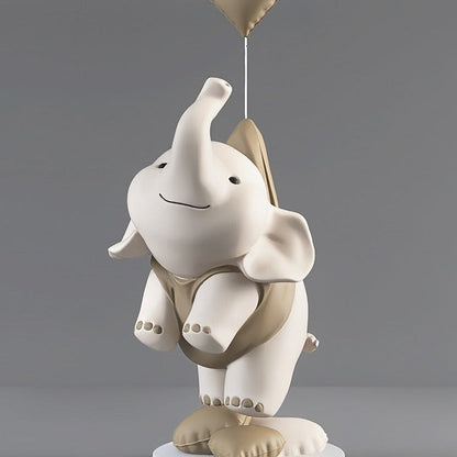 Cute Elephant Balloon Statue