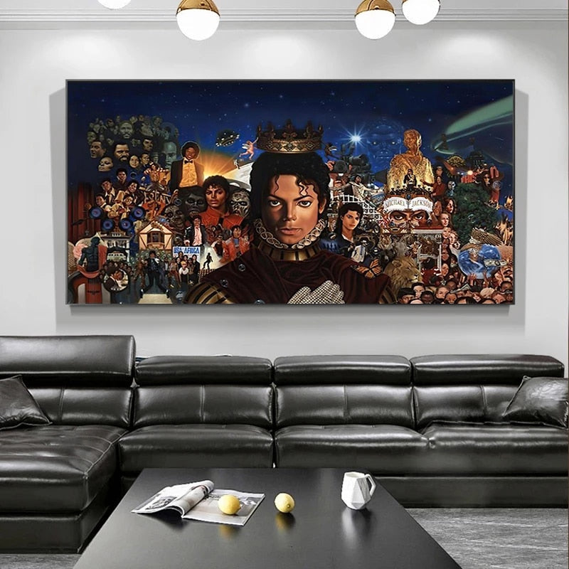 Michael Jackson Canvas Art