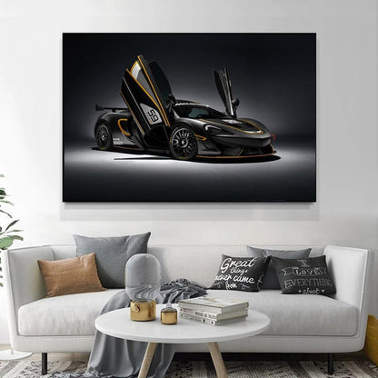 McLaren 570s Sports Car Canvas Art