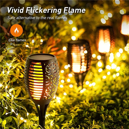 Solar Flame Flickering Light