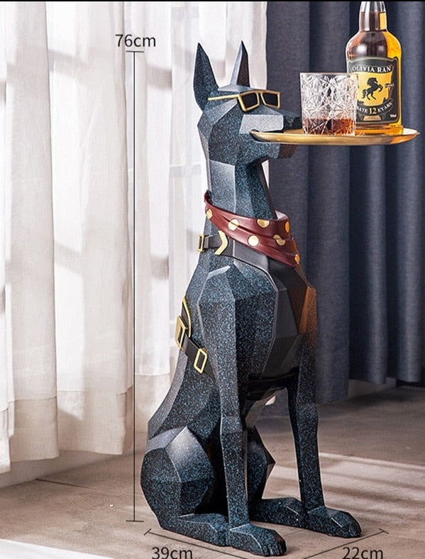 Servant Dog Statue