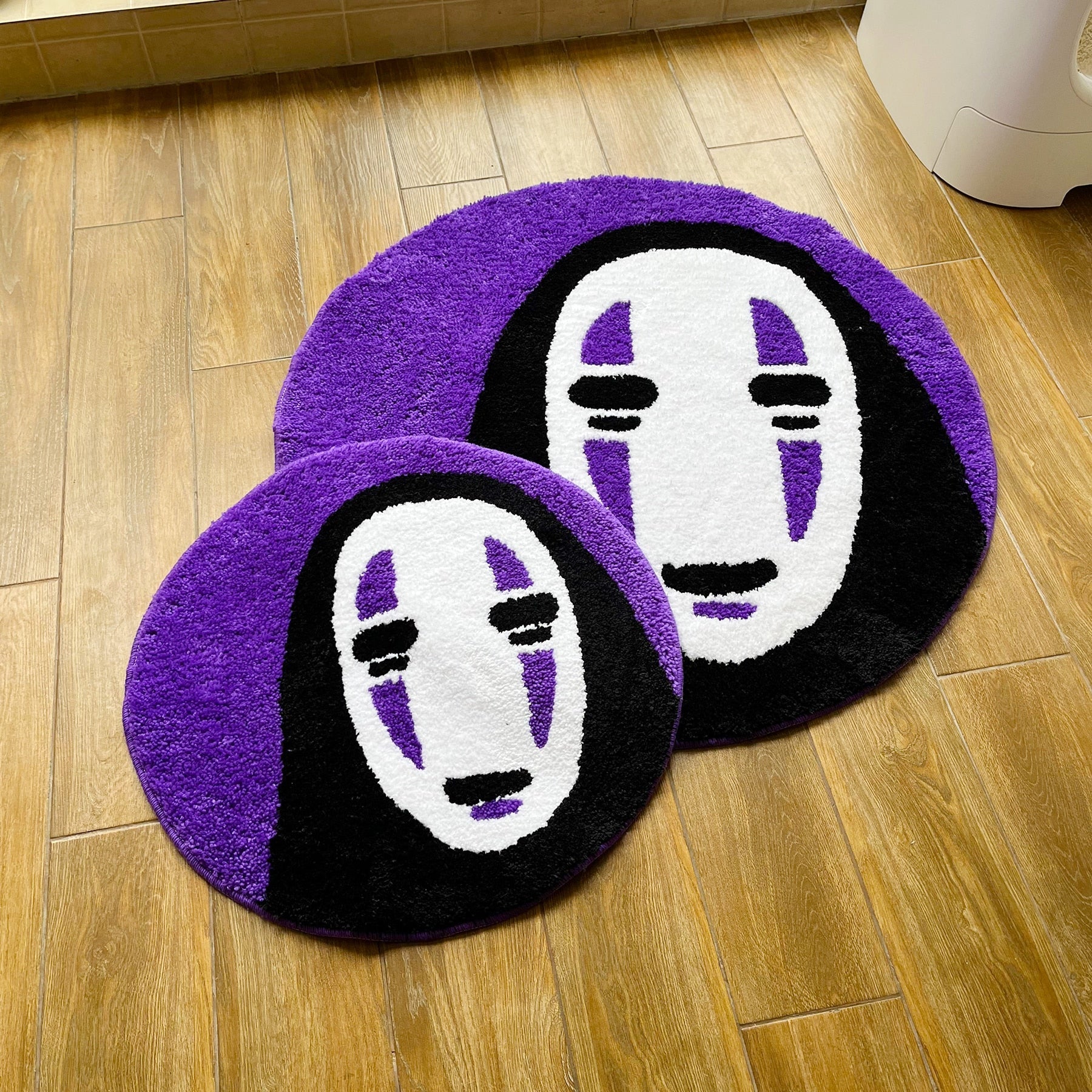 No Face Kaonashi Japanese Anime Rug