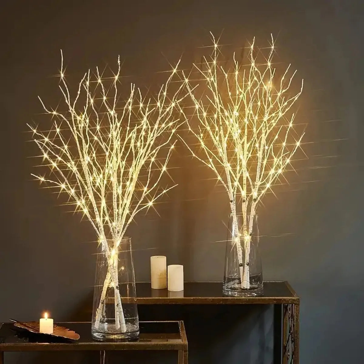 Birch LED Festive Branch Lights