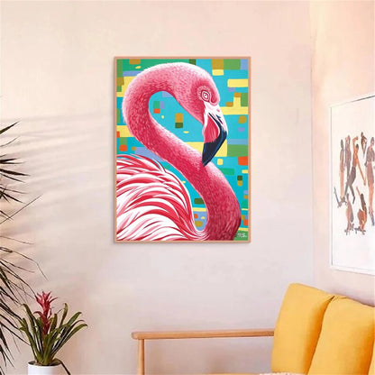 Pink Flamingo Canvas Art