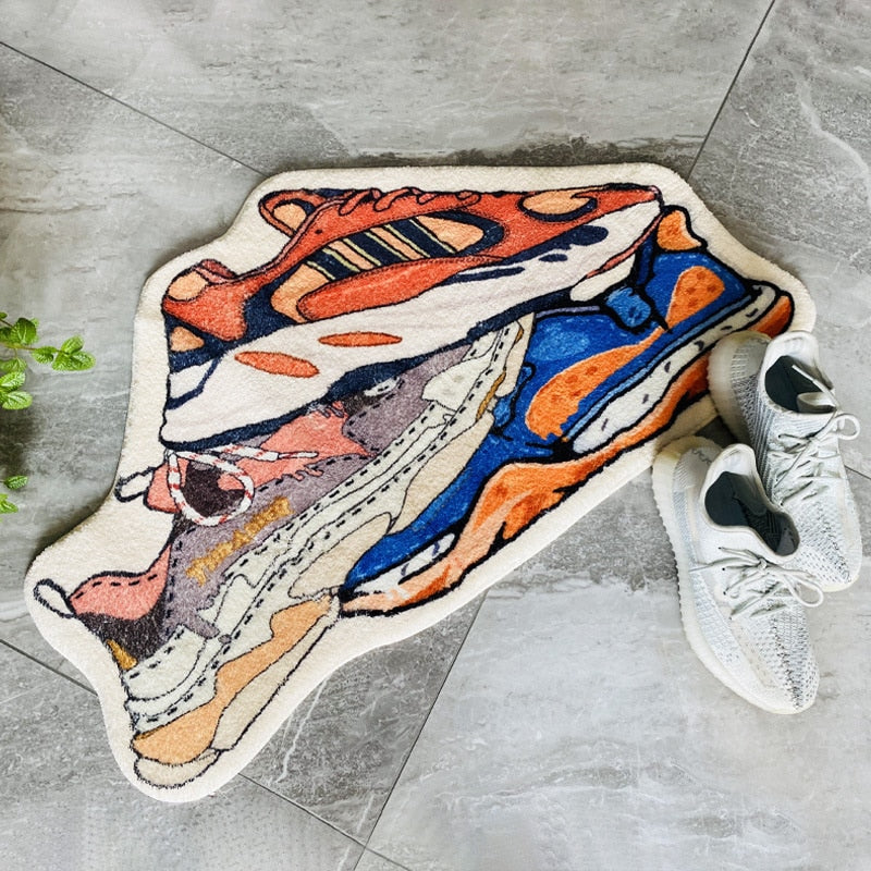 Sneakers Shoes Rug