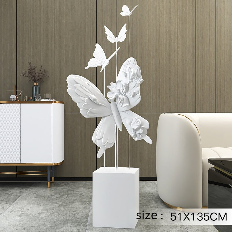 Butterfly Large Statue Ornament