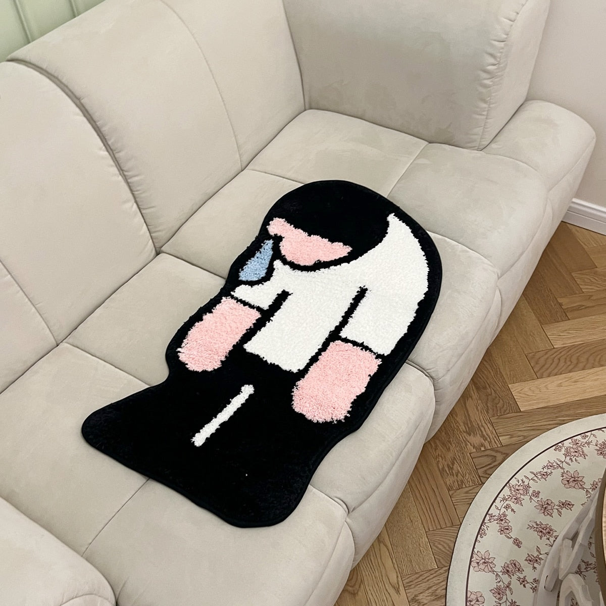 Sad Man Rug