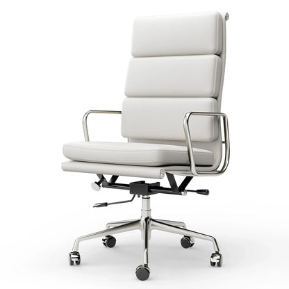 Eames Soft Pad Office Chair with Genuine Leather