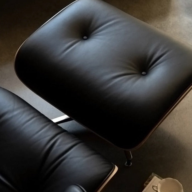 Eames Lounge Chair and Ottoman (Tall Version)