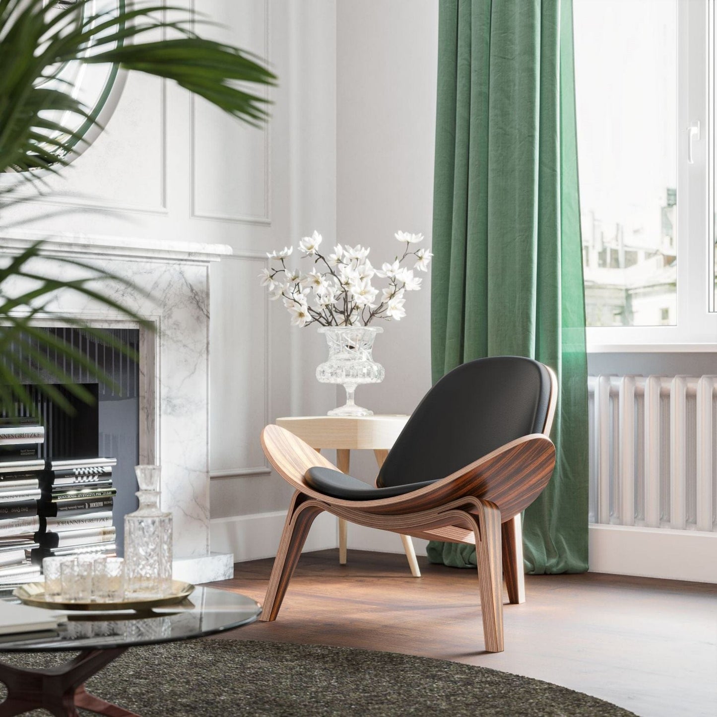 Hans Wegner's Three-Legged Shell Chair