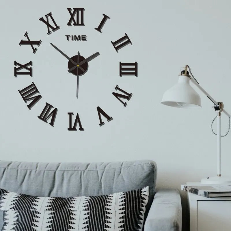 Frameless Acrylic DIY Wall Clock