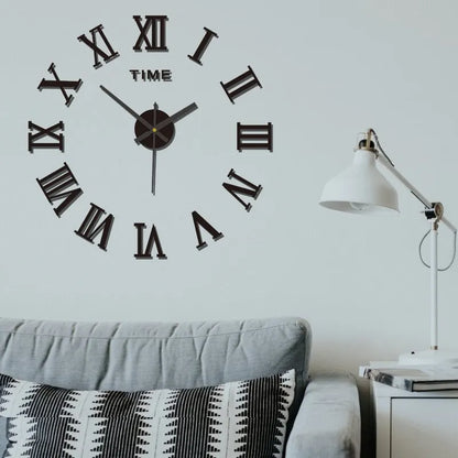 Frameless Acrylic DIY Wall Clock