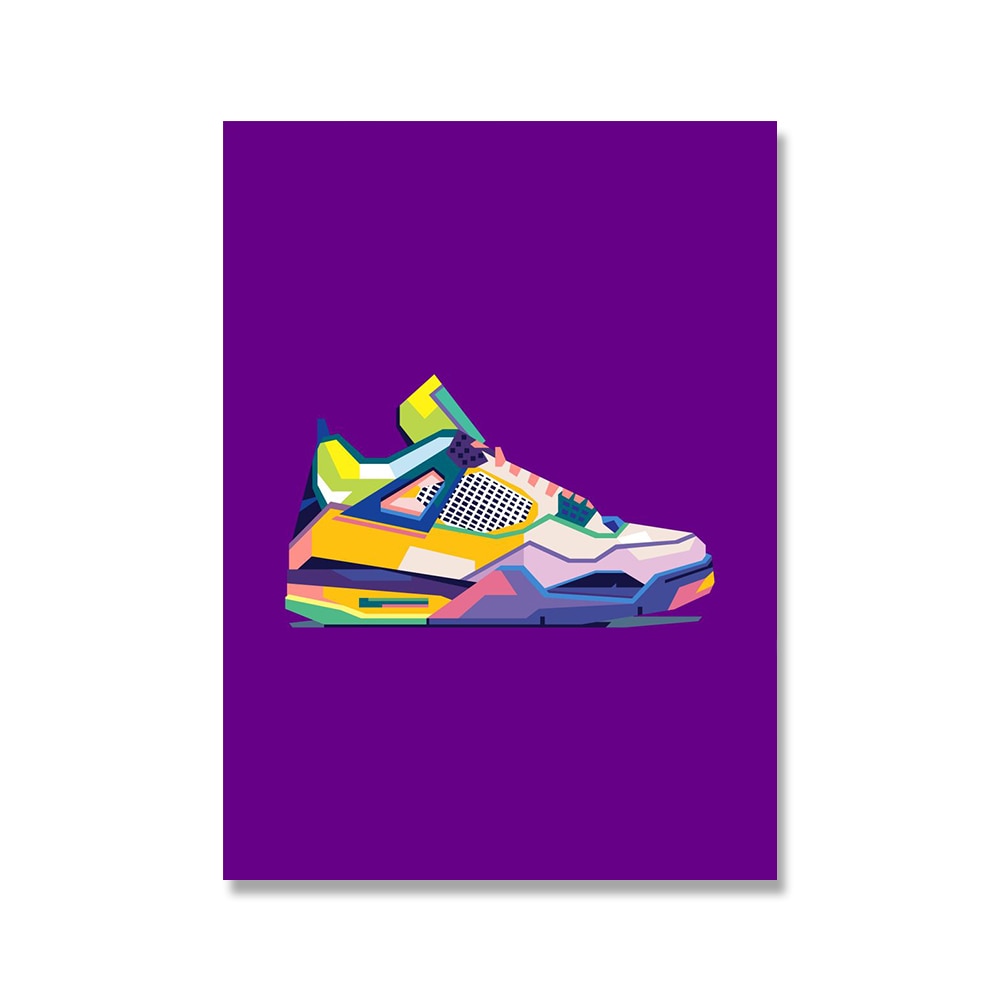 Luxury Brand Sneakers Canvas Art