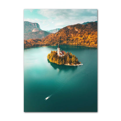 Turkey Mountain Sea Canvas Art