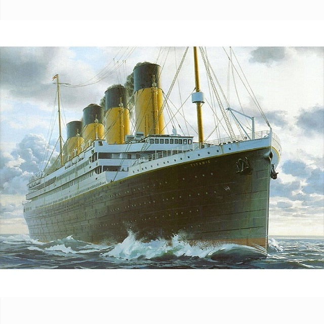 Titanic Classic Movie Canvas Art