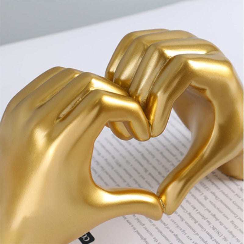 Love Gesture Finger Statue