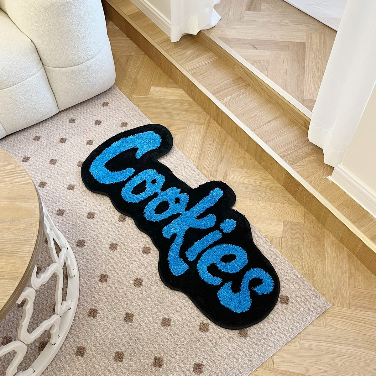 Cookies Blue Rug