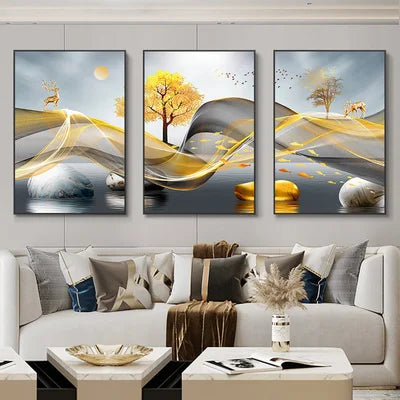 3Pcs Nordic Charm Canvas Wall Art