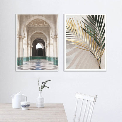 Islamic Moroccan Arch Canvas Art