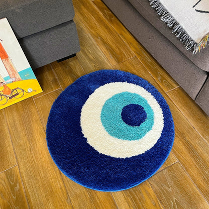 Blue Eye Circle Rug