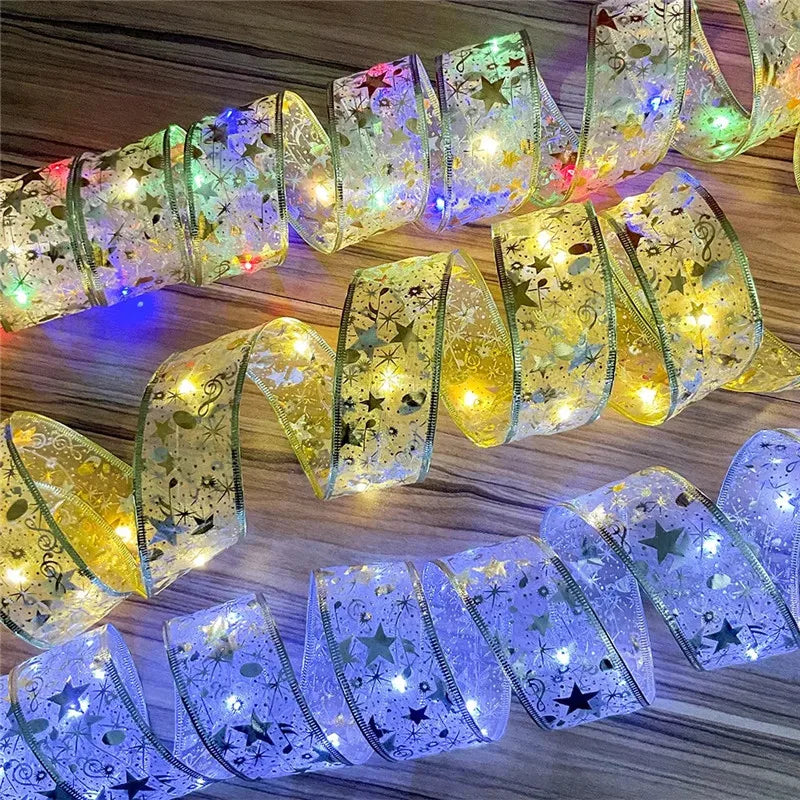 Christmas LED Ribbon Fairy Lights