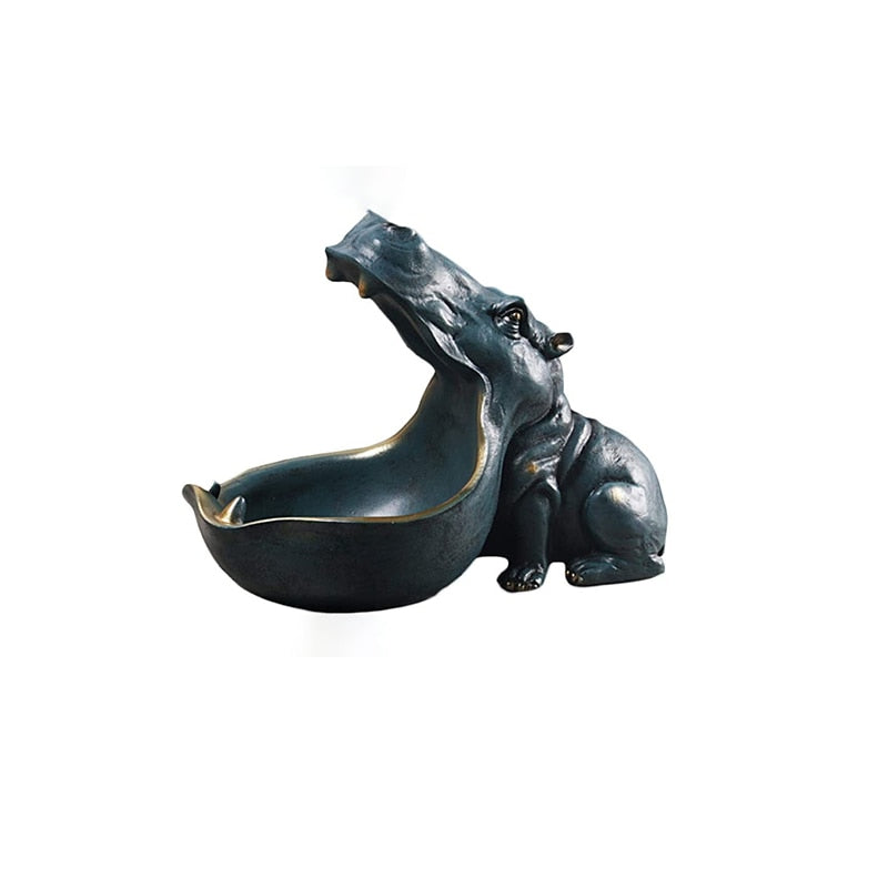 Hippopotamus Storage Statue