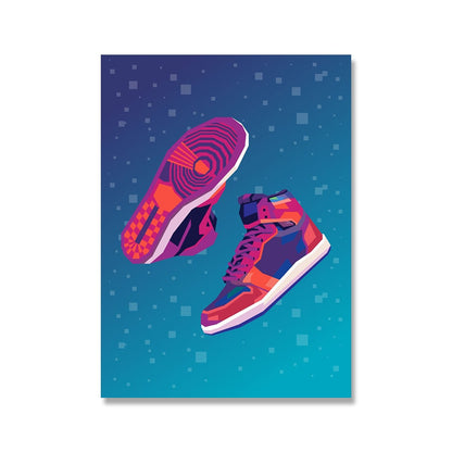 Luxury Brand Sneakers Canvas Art