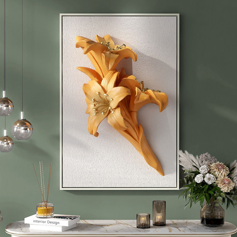 Lily Flower 3D Wall Ornament