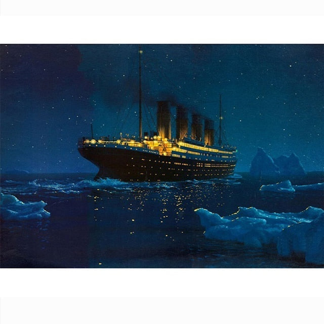 Titanic Classic Movie Canvas Art