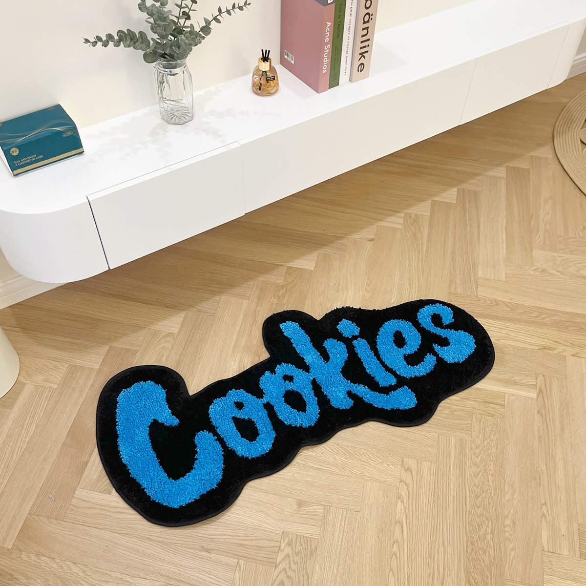 Cookies Blue Rug