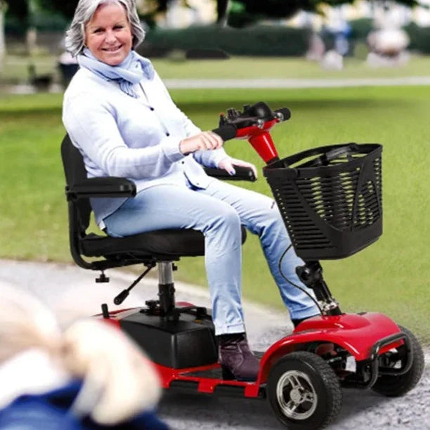 4 Wheel Folding Mobility Electric Powered Scooter for Seniors