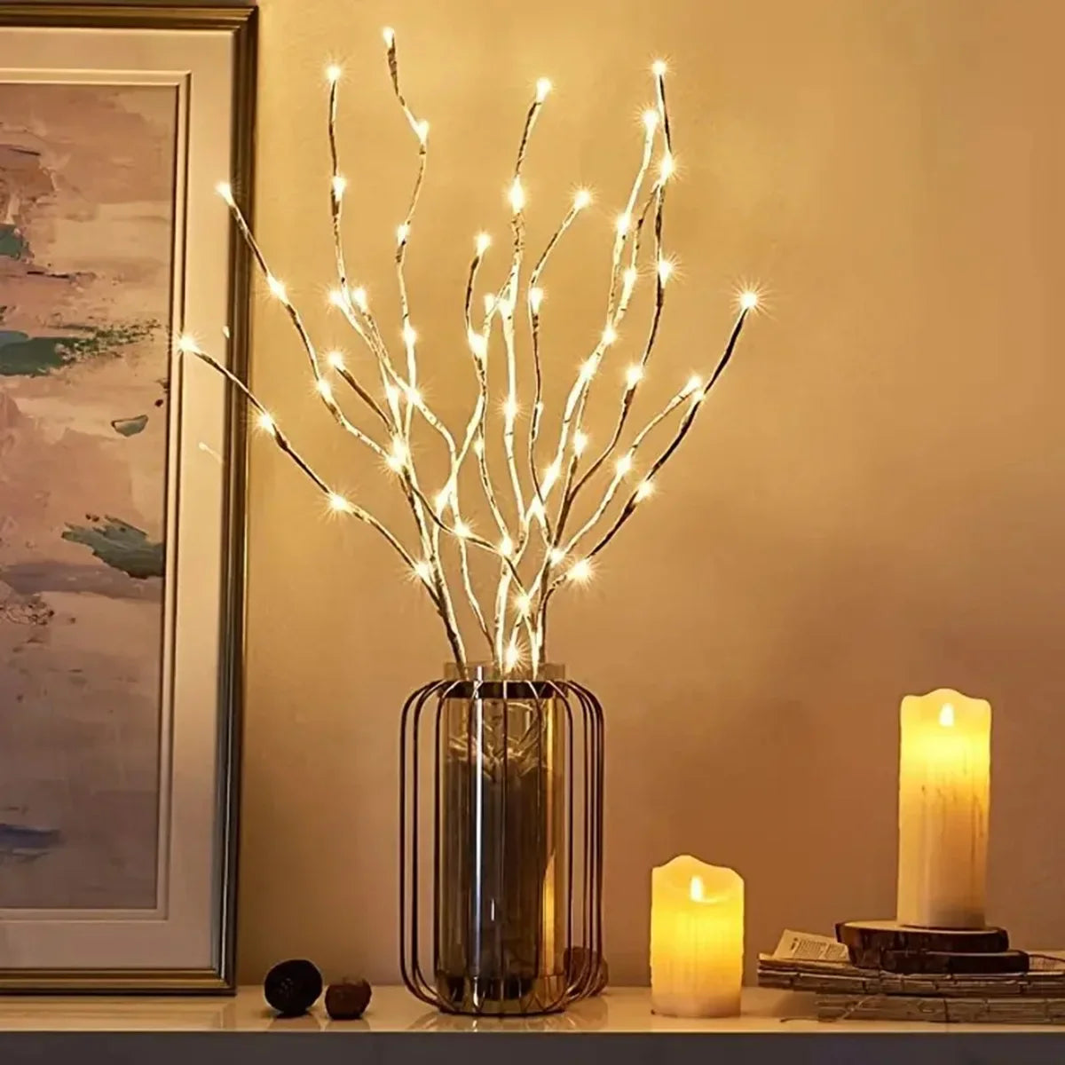 Birch LED Festive Branch Lights