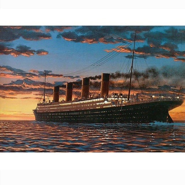 Titanic Classic Movie Canvas Art