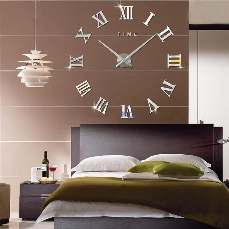 Frameless Acrylic DIY Wall Clock