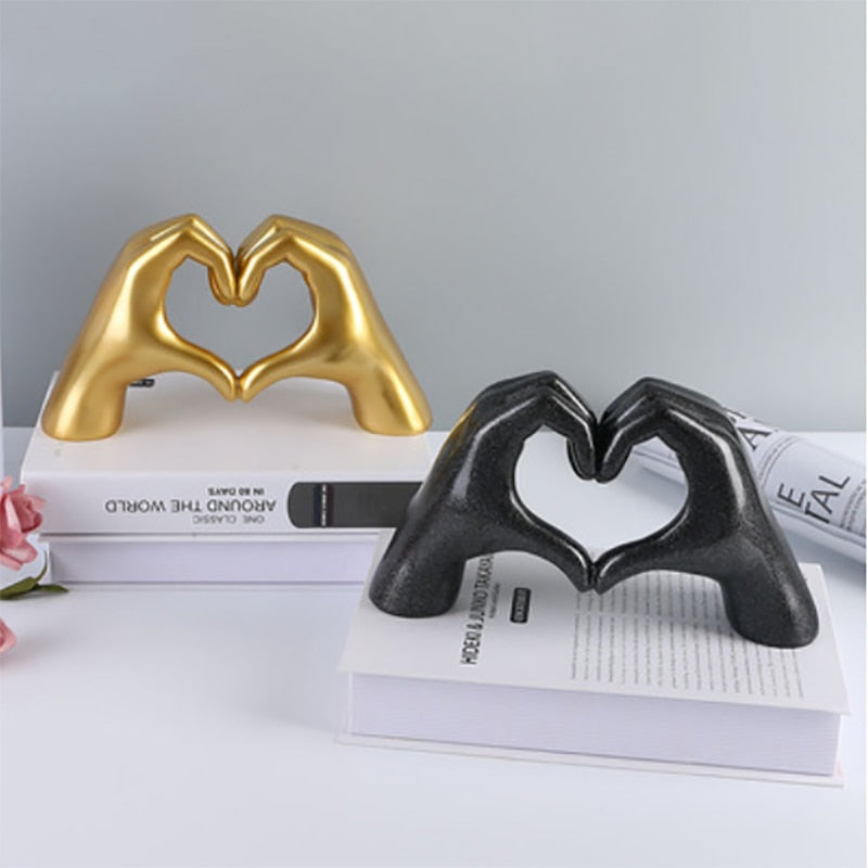 Love Gesture Finger Statue