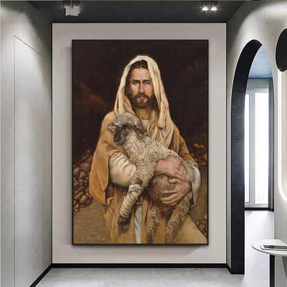 Jesus Christ Lamb of God Canvas Art