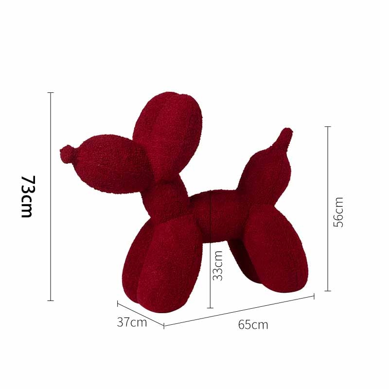 Balloon Dog Big Ornament Statue