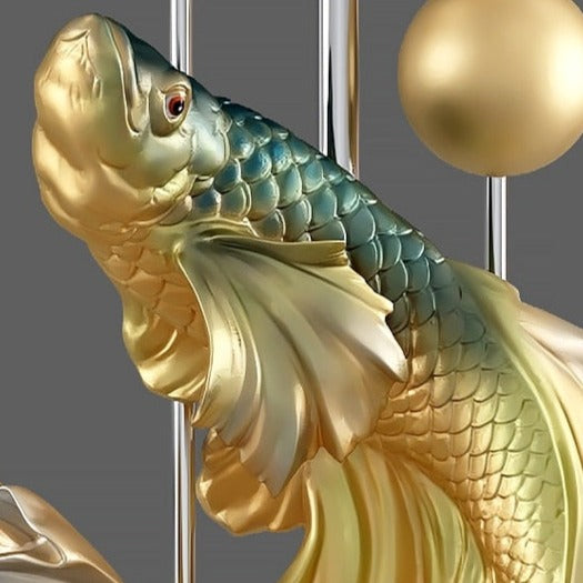 Siamese Fighting Fish Large Lobby Statue