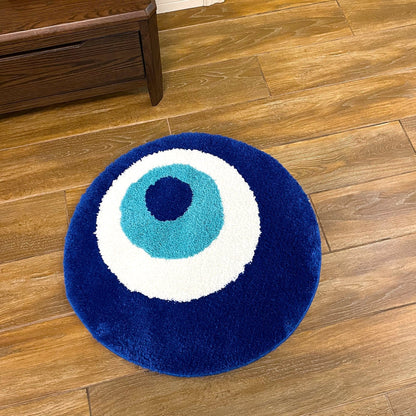 Blue Eye Circle Rug