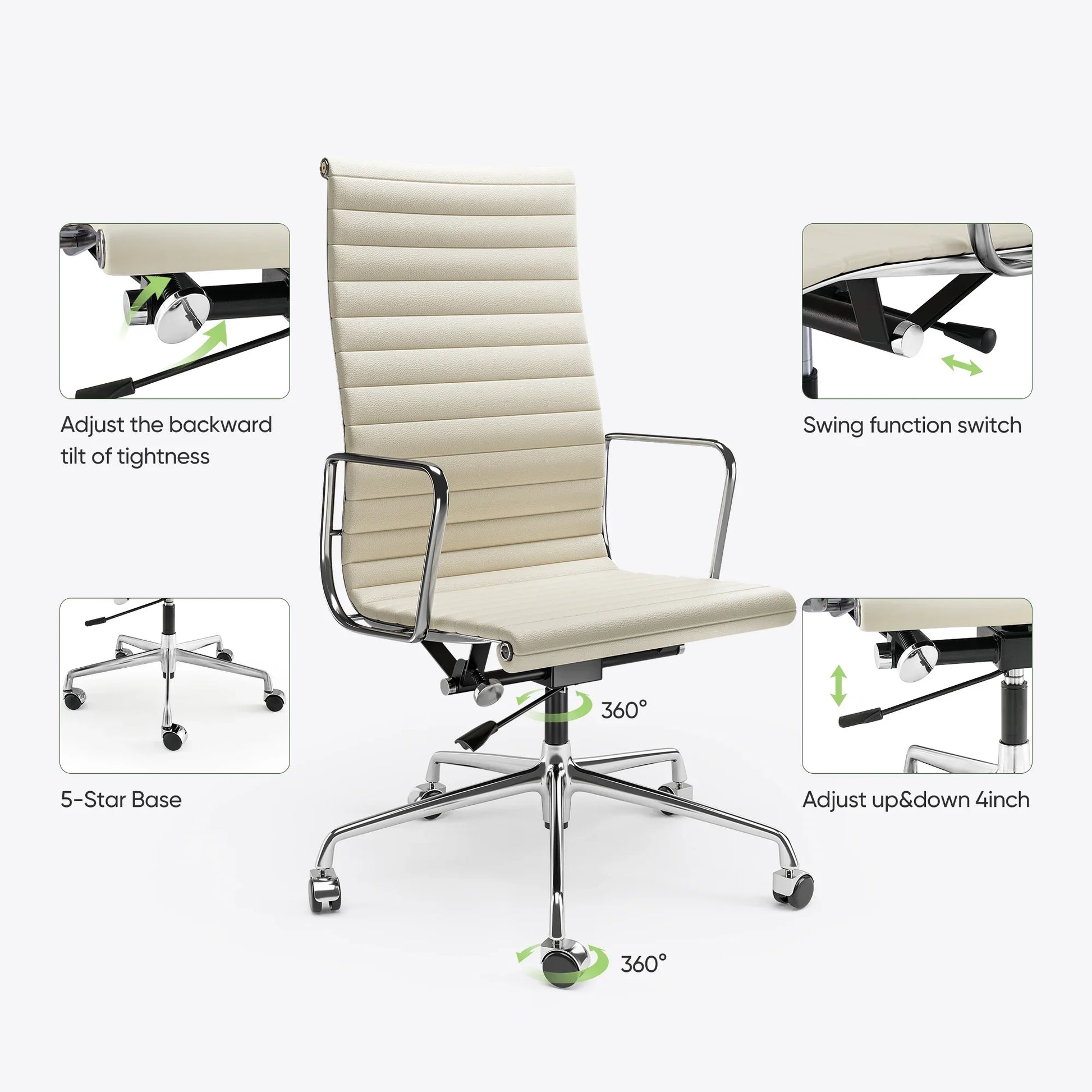 Eames Aluminum Group Office Chair