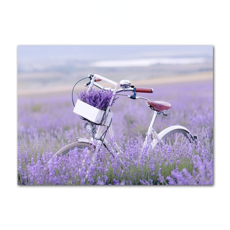 Provence Purple Lavender Canvas Art