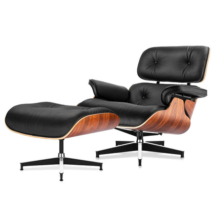 Eames Lounge Chair and Ottoman (Tall Version)